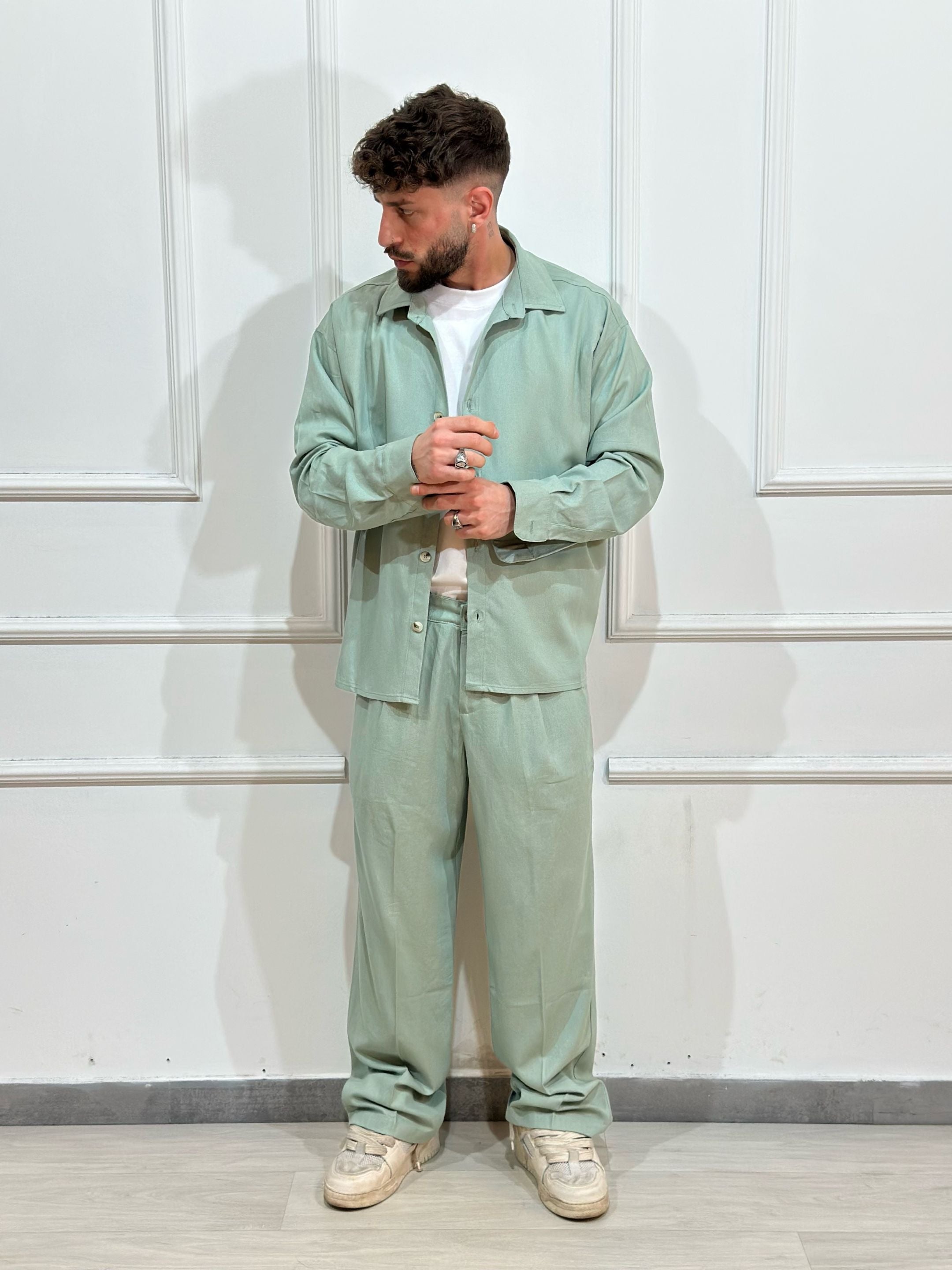 Coordinato Lino Baggy