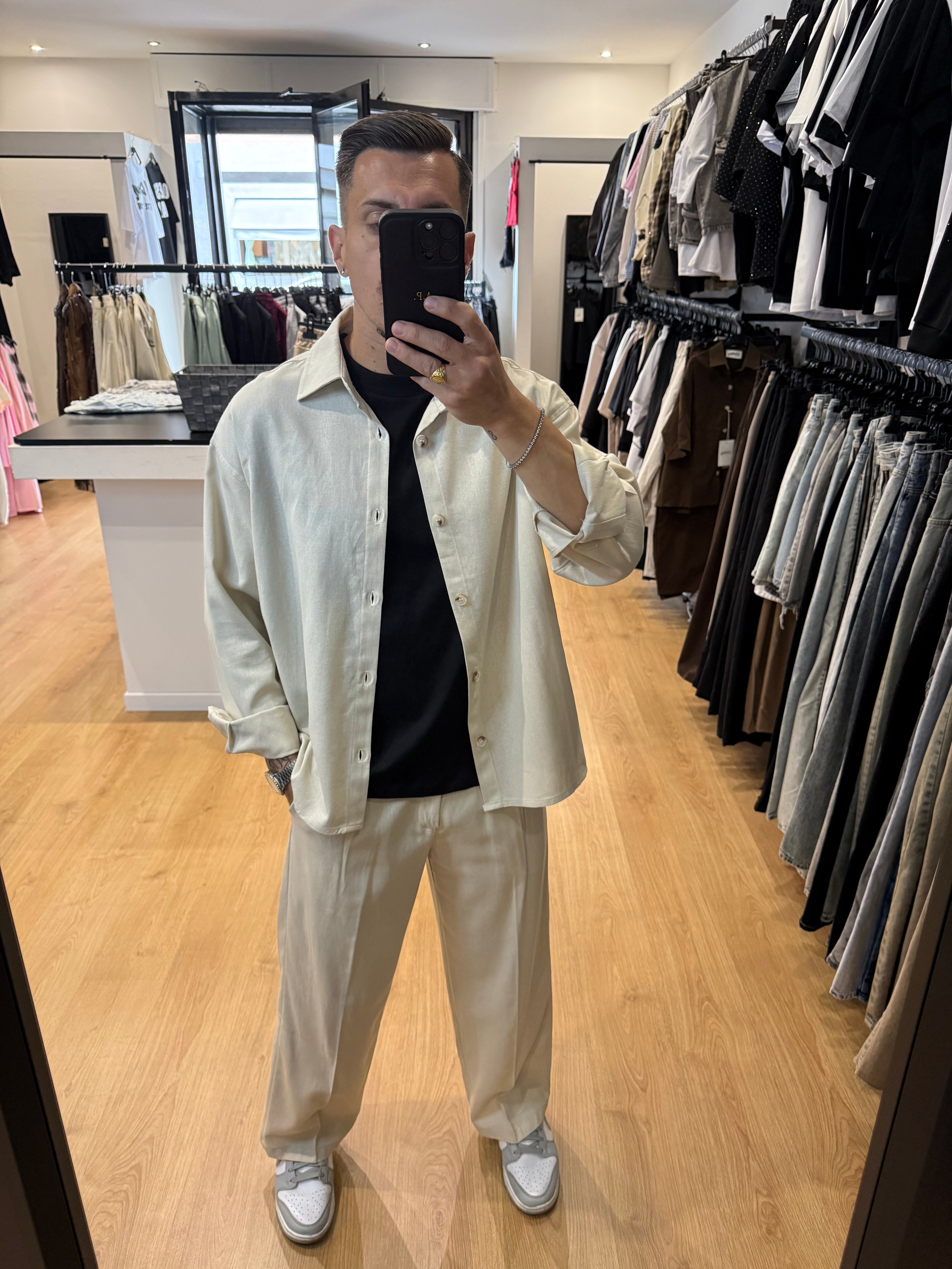 Coordinato Lino Baggy