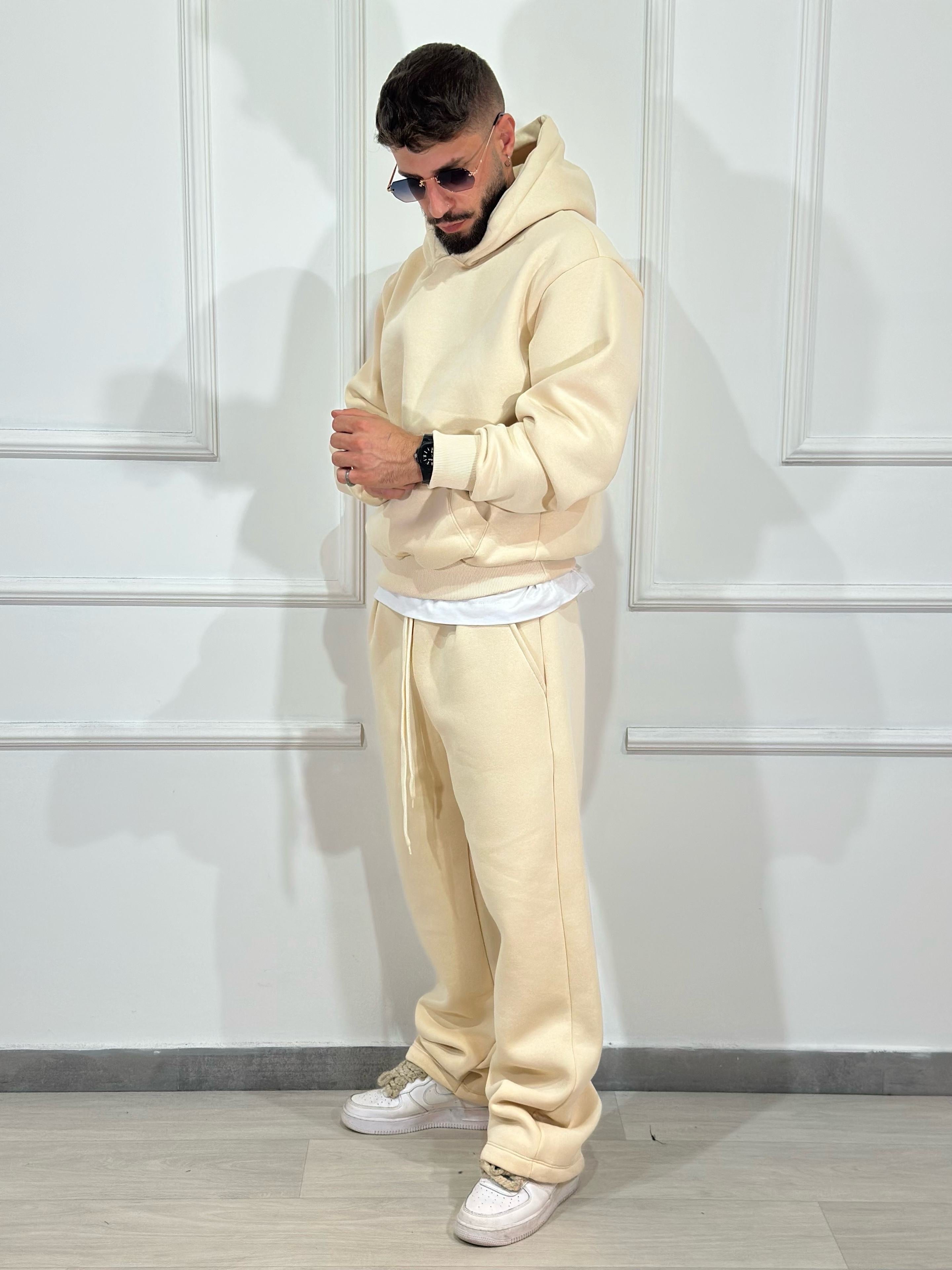 Coordinato tuta avorio