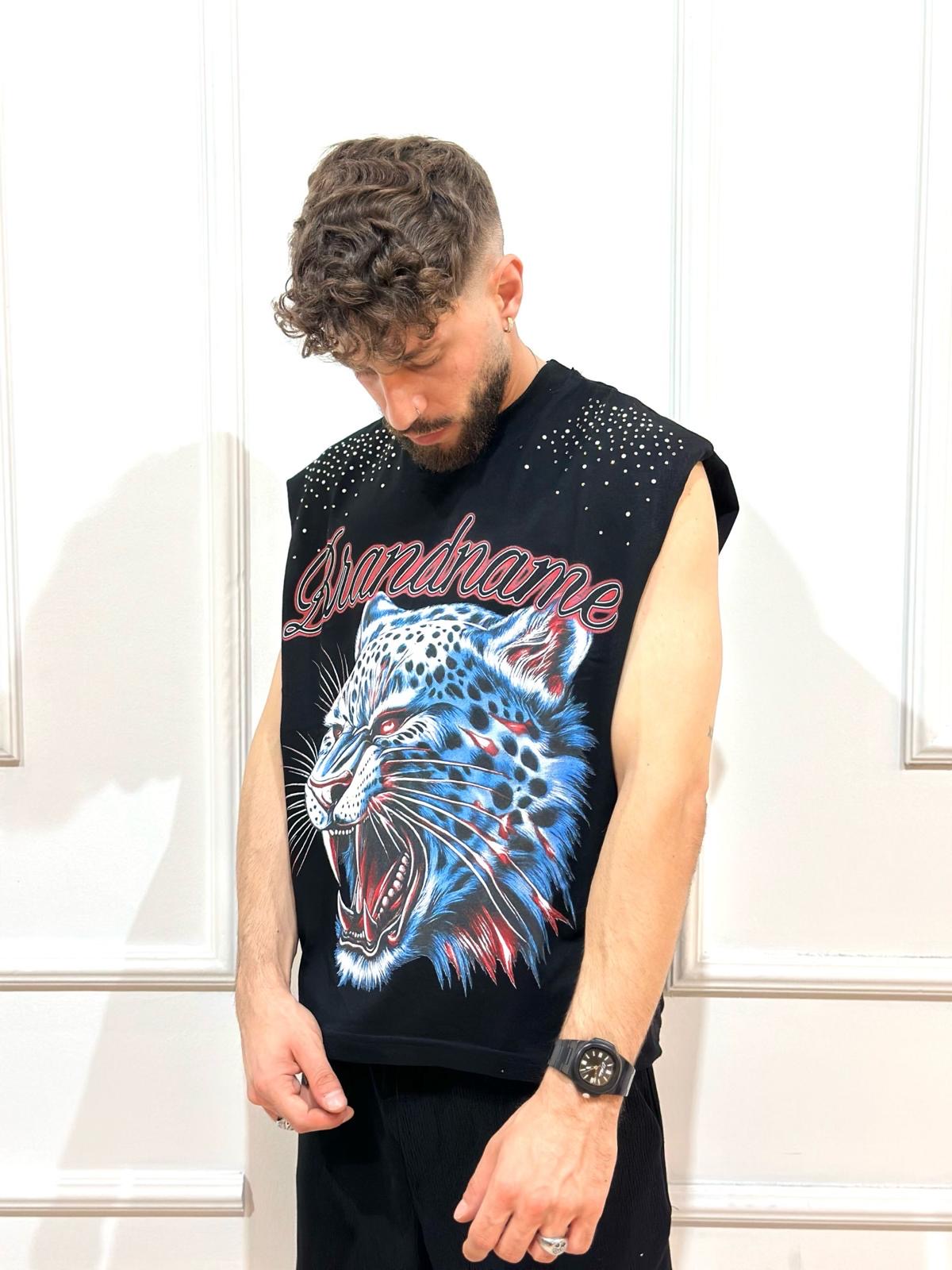 Canotta Tigerblu