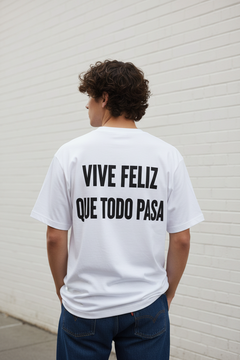 T-shirt Vive Feliz