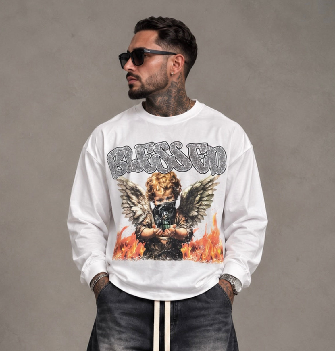 MAGLIA LONG SLEEVE BLESSED