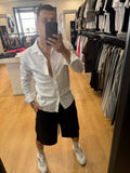 Camicia Lino havana