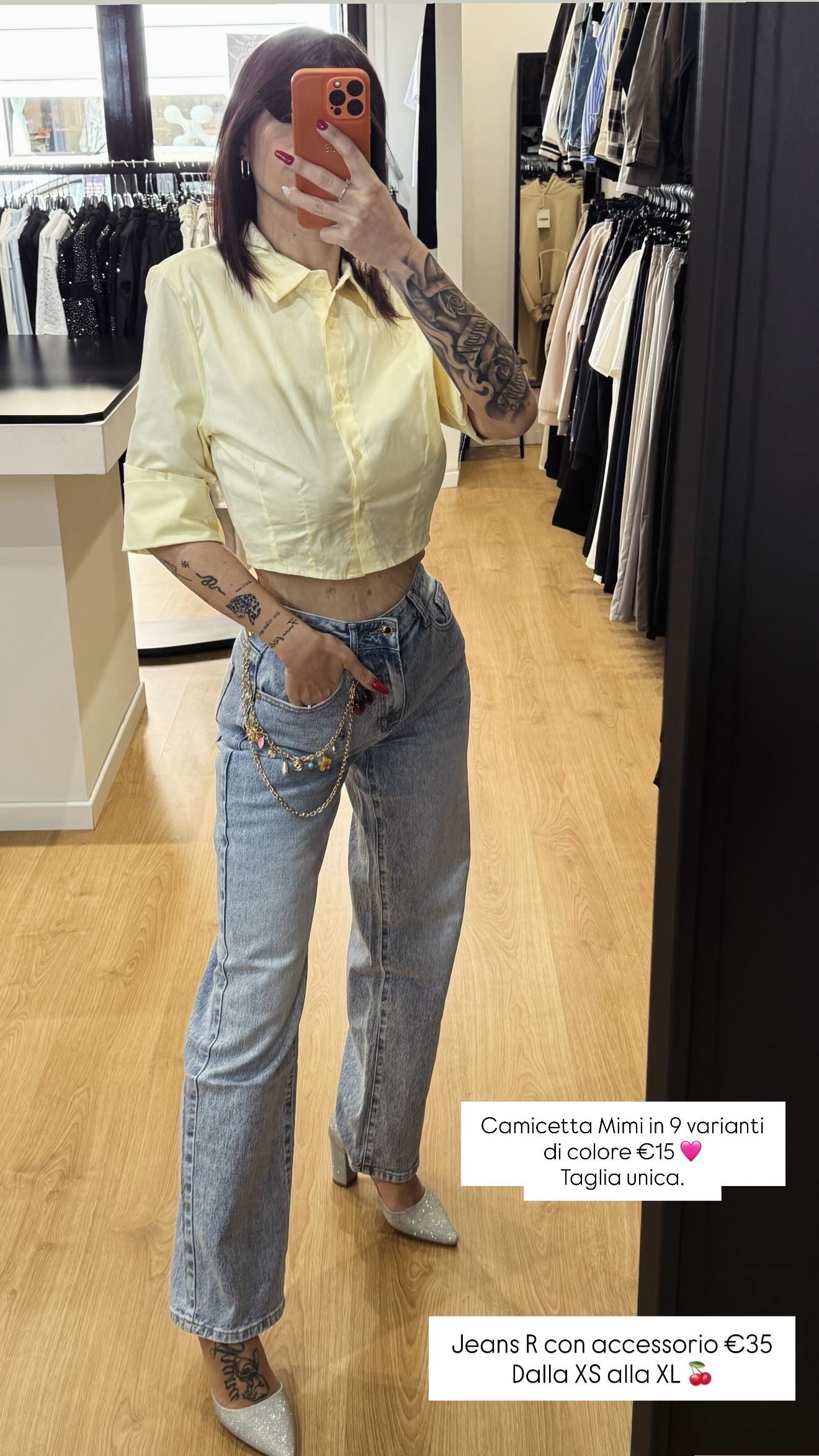 JEANS CATENELLA CERASA 🍒