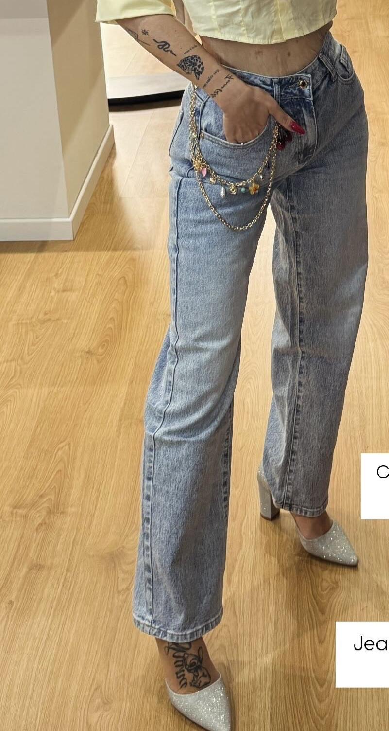 JEANS CATENELLA CERASA 🍒