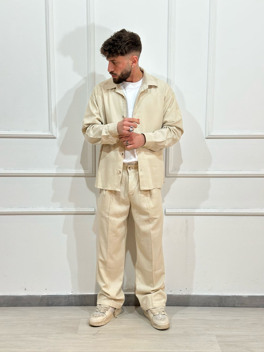 Coordinato Lino Baggy