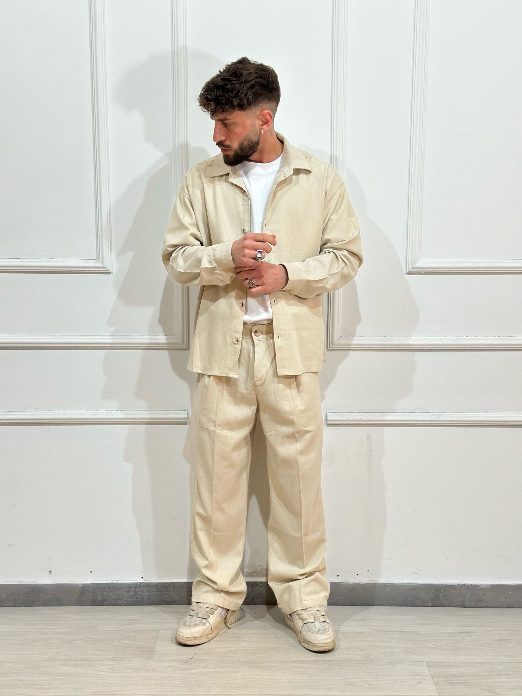 Coordinato Lino Baggy