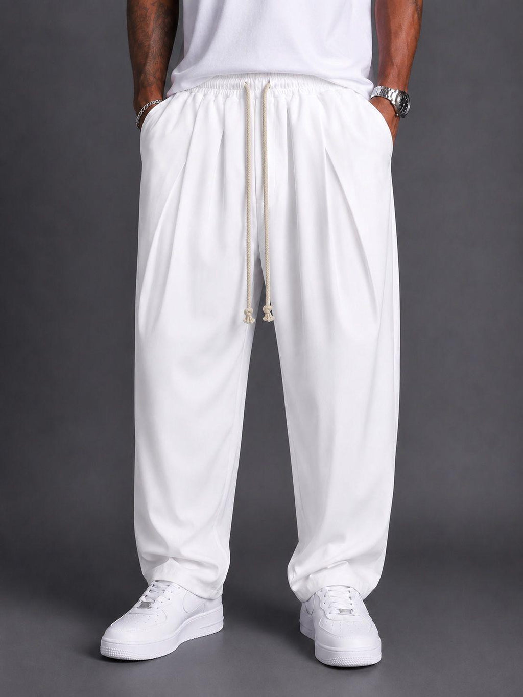 Pantalone Baggy Lino