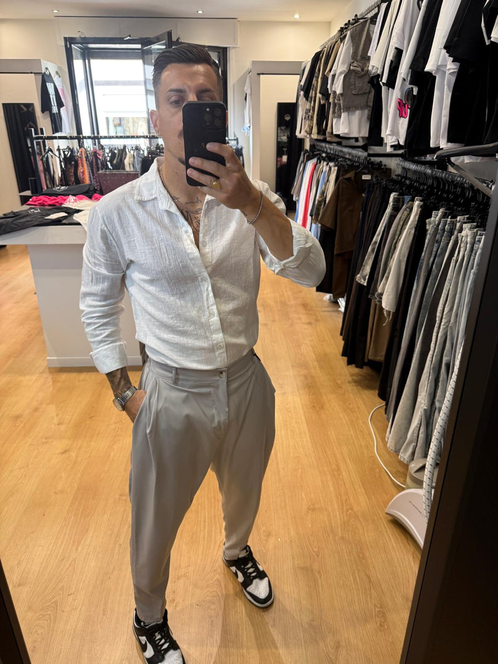 Camicia Lino Intramontabile