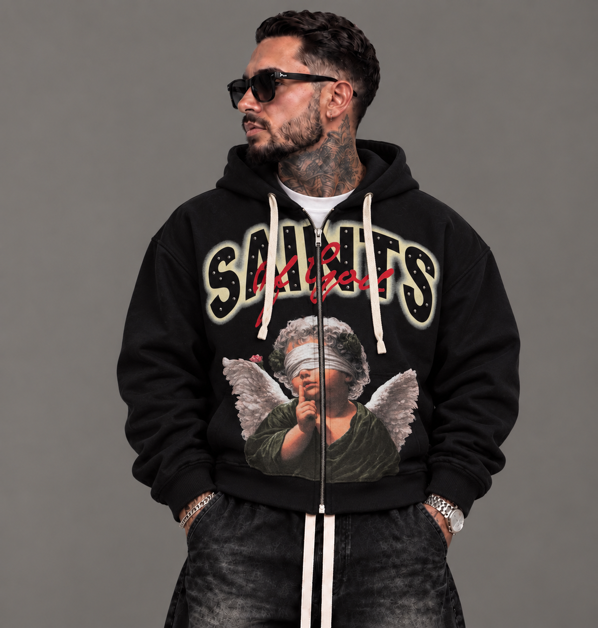 HOODIE FELPA SAINT